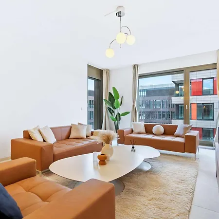 Modern 2-Bed Apt With Balcony In Serene Sanem Exterior photo